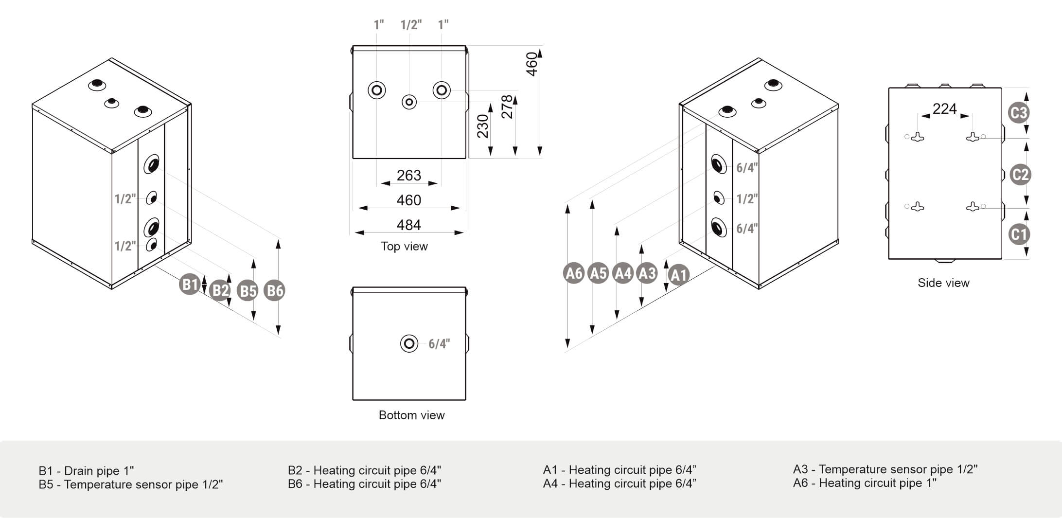 BW Accumulation tanks